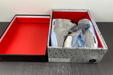 Reproduction Air Jordan 4 Retro 'Georgetown' AJ4-1043505 TopPick 2472