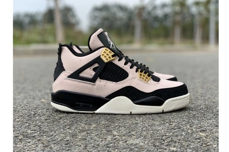 High-tier replica Air Jordan 4 WMNS 'Silt Red Black Phantom Volt' AQ9129-601 Durable 2667