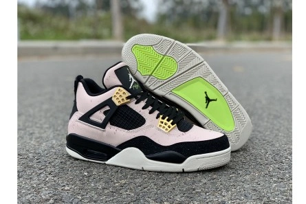 High-tier replica Air Jordan 4 WMNS 'Silt Red Black Phantom Volt' AQ9129-601 Durable 2667