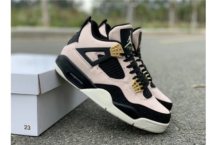 High-tier replica Air Jordan 4 WMNS 'Silt Red Black Phantom Volt' AQ9129-601 Durable 2667