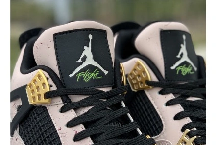 High-tier replica Air Jordan 4 WMNS 'Silt Red Black Phantom Volt' AQ9129-601 Durable 2667