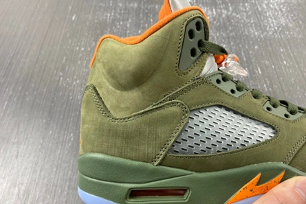 Cost-effective Air Jordan 5 “Olive” DD0587-308 EyeCatching 9050