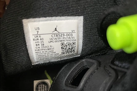 Designer inspired Air Jordan 6 “Electric Green” CT8529-003 Soft 424