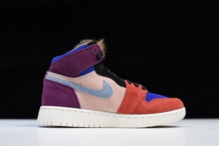 Inspired design Aleali May Air Jordan 1 Viotech Fur Tongues BV2613-600 EasyMatch 7238