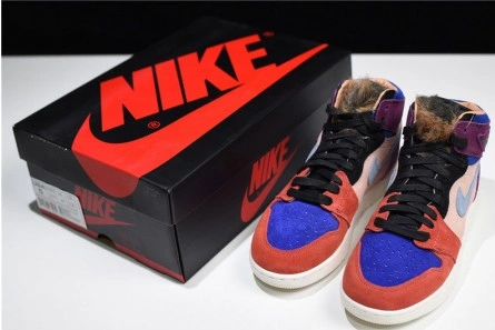 Inspired design Aleali May Air Jordan 1 Viotech Fur Tongues BV2613-600 EasyMatch 7238