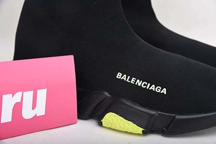 Clone AllSeason 220 BALENCIAGA SPEED TRAINER YELLOW BLACK 6279