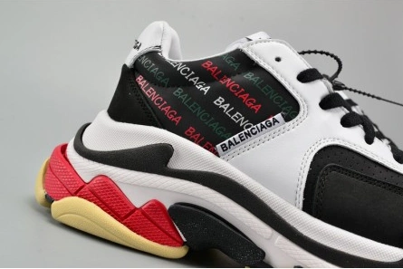 Premium replica BALENCIAGA BLACK AND WHITE 17FW TRIPLE S 483560-W06E1-1011 WellDesigned 5115