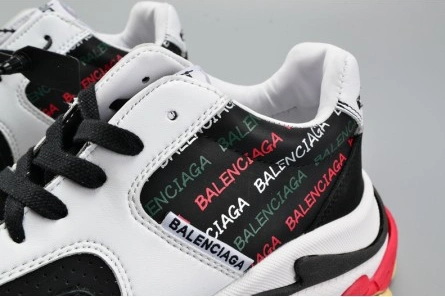 Premium replica BALENCIAGA BLACK AND WHITE 17FW TRIPLE S 483560-W06E1-1011 WellDesigned 5115