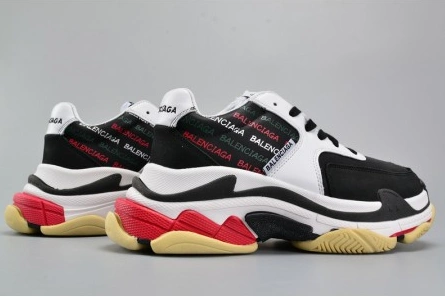 Premium replica BALENCIAGA BLACK AND WHITE 17FW TRIPLE S 483560-W06E1-1011 WellDesigned 5115