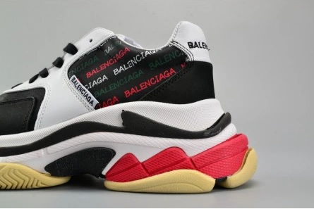 Premium replica BALENCIAGA BLACK AND WHITE 17FW TRIPLE S 483560-W06E1-1011 WellDesigned 5115