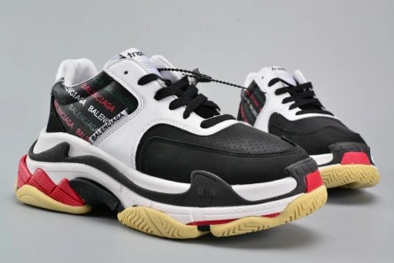 Premium replica BALENCIAGA BLACK AND WHITE 17FW TRIPLE S 483560-W06E1-1011 WellDesigned 5115