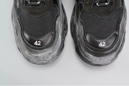 Fashion duplicate BALENCIAGA BLACK TRIPLE S TRAINER W06G01001 Trendy 4660