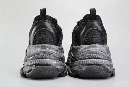 Fashion duplicate BALENCIAGA BLACK TRIPLE S TRAINER W06G01001 Trendy 4660