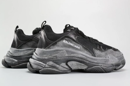 Fashion duplicate BALENCIAGA BLACK TRIPLE S TRAINER W06G01001 Trendy 4660