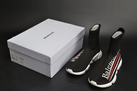Close-to-original BALENCIAGA LOGO SPEED TRAINER 454484-W05G0-1000 Durable 6979