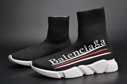 Close-to-original BALENCIAGA LOGO SPEED TRAINER 454484-W05G0-1000 Durable 6979
