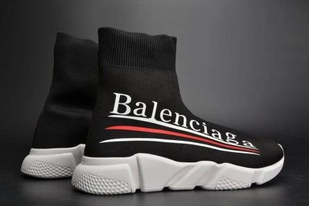 Close-to-original BALENCIAGA LOGO SPEED TRAINER 454484-W05G0-1000 Durable 6979