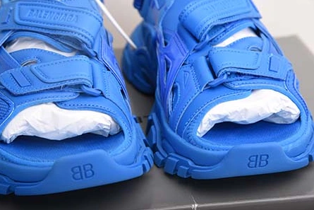 Close-to-original BALENCIAGA SANDAL ACREEN BLUE 617543-W2CC1-4000 Bold 8709