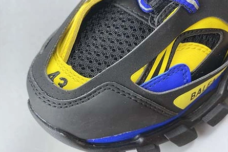High-tier replica BALENCIAGA SNEAKER TESS S.GOMMA RES BI ALV TIS EFF NUBUK TIS ENOIR ROYAL JAUNE 542023 W1GB1 1121 GoodFit 3173