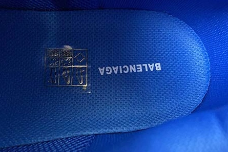 Accessible luxury BALENCIAGA TRAINERS TRACK 2.0 BLUE 52023 W2FR5 3033 Sophisticated 2414