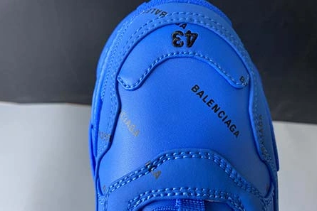 Accessible luxury BALENCIAGA TRAINERS TRACK 2.0 BLUE 52023 W2FR5 3033 Sophisticated 2414