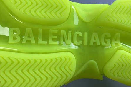 Accessible luxury BALENCIAGA TRIPLE S CLEAR SOLE L.FREE DOU.FOAM NOT WASHED SO FLUO YELLOW 541624 W2FF1 5842 Bold 7112