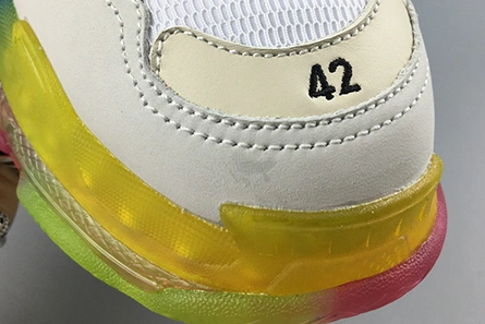 High-tier replica BALENCIAGA TRIPLE S TRAINER - BALENCIAGA -WHITE 544351 W09E1 1895 Comfortable 3814