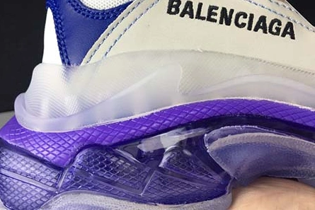 Premium replica BALENCIAGE TRIPLE TRAINER 'PURPLE' 544351 W09E1 1322 TopPick 8260
