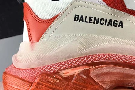 Premium replica BALENCIAGE TRIPLE TRAINER ‘RED -WHITE ‘ 541624 WO90L 1618 Sophisticated 5142