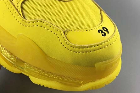 Close-to-original BALENCIAGE TRIPLE TRAINER ‘YELLOW 544351 W09O1 6501 Functional 2067