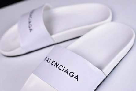 Designer inspired Balenciaga Logo leather slip-on sandals 72ZE-C329 Breathable 4659