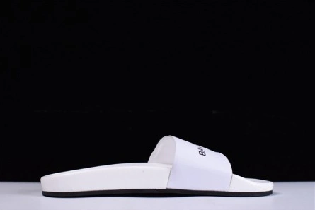 Designer inspired Balenciaga Logo leather slip-on sandals 72ZE-C329 Breathable 4659