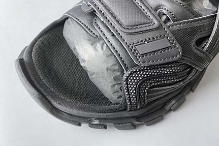Balenciaga Track Sandal 'Triple Black' 617542 W2CC1 1000 Resilient 3839