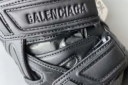 Low-cost Balenciaga Track Sandal 'Triple Black' 617542 W2CC1 1000 Resilient 3839
