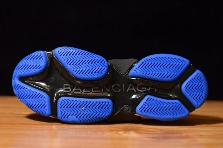 Fair-priced Balenciaga Triple S Blue Orange 483565 W06E1 1022 Durable 8594