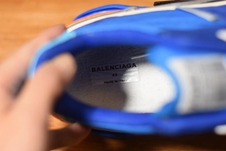 Fair-priced Balenciaga Triple S Blue Orange 483565 W06E1 1022 Durable 8594