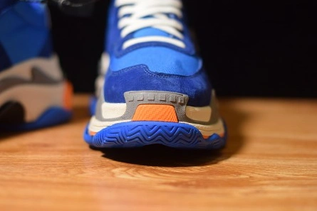 Fair-priced Balenciaga Triple S Blue Orange 483565 W06E1 1022 Durable 8594