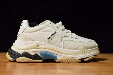 Value-driven Balenciaga Triple S White Suede  500597 W0971 9000 Lightweight 6217