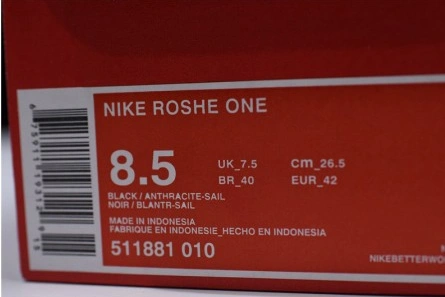 Economical BestValue 1240 Men Nike Roshe One Black Anthracite Sail White 511881010