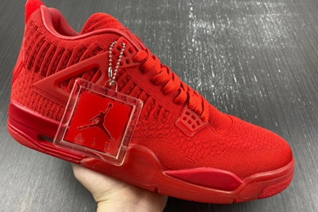 Pricetag-smart BestValue 5210 Jordan 4 Retro Flyknit Red  AQ3559-600