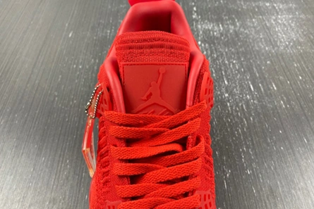 Pricetag-smart BestValue 5210 Jordan 4 Retro Flyknit Red  AQ3559-600