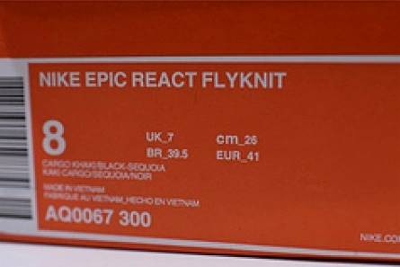 Savvy-priced BestValue 7343 nike epic react flyknit olive AQ0067 300