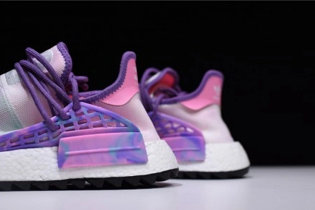 Marked-down Bold 1164 Adidas x Pharrell Williams Human Race Holi NMD PINK GLOW-LAB GREEN-FLASH AC7362