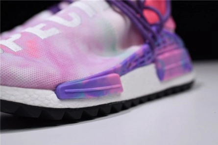 Marked-down Bold 1164 Adidas x Pharrell Williams Human Race Holi NMD PINK GLOW-LAB GREEN-FLASH AC7362