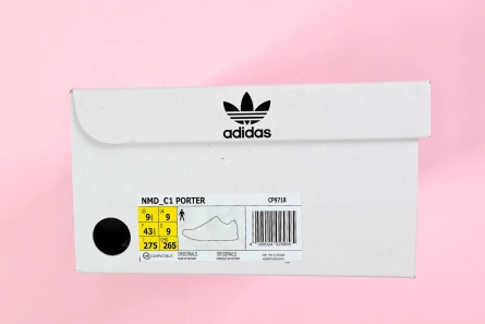 Premium replica Bold 3063 ADIDAS NMD C1 Porter Boost Japan Black Blue  MENS  CP9718