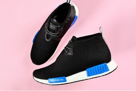 Premium replica Bold 3063 ADIDAS NMD C1 Porter Boost Japan Black Blue  MENS  CP9718