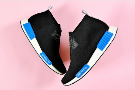 Premium replica Bold 3063 ADIDAS NMD C1 Porter Boost Japan Black Blue  MENS  CP9718