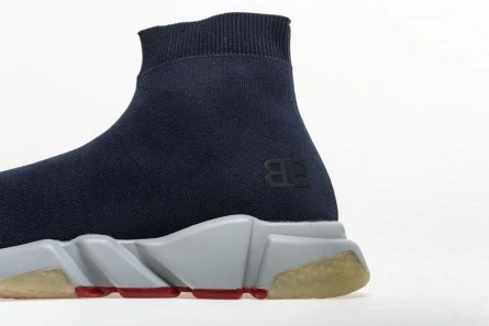 Price-wise Bold 6119 Balenciaga Speed Trainer Navy 506344-W05G0-4102