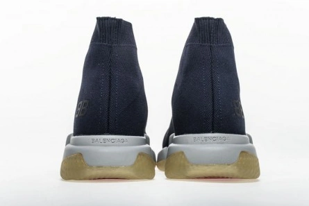 Price-wise Bold 6119 Balenciaga Speed Trainer Navy 506344-W05G0-4102