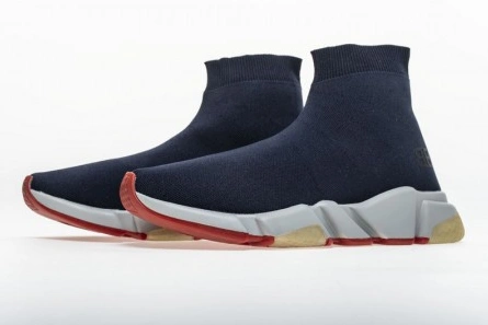 Price-wise Bold 6119 Balenciaga Speed Trainer Navy 506344-W05G0-4102
